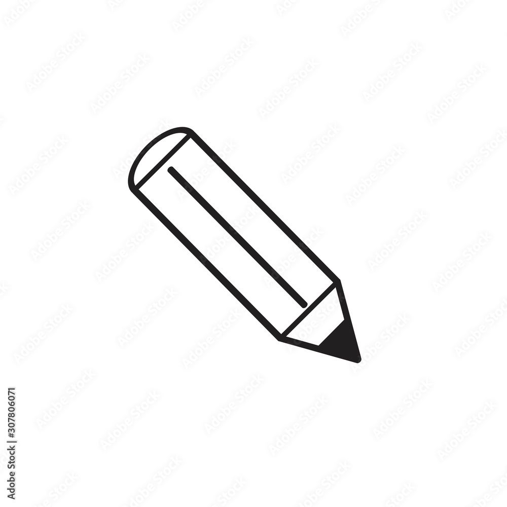 pencil icon vector design template pencil icon vector design template