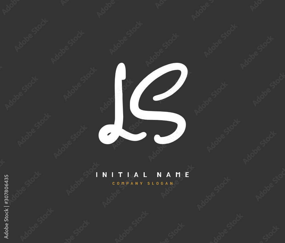 L S LS Beauty vector initial logo, handwriting logo of initial signature, wedding, fashion, jewerly, boutique, floral and botanical with creative template for any company or business. L S LS Beauty vector initial logo, handwriting logo of initial signature, wedding, fashion, jewerly, boutique, floral and botanical with creative template for any company or business.