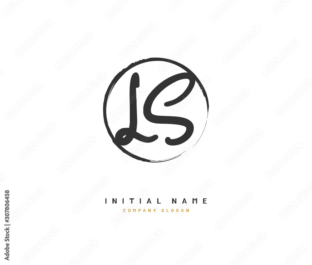L S LS Beauty vector initial logo, handwriting logo of initial signature, wedding, fashion, jewerly, boutique, floral and botanical with creative template for any company or business. L S LS Beauty vector initial logo, handwriting logo of initial signature, wedding, fashion, jewerly, boutique, floral and botanical with creative template for any company or business.
