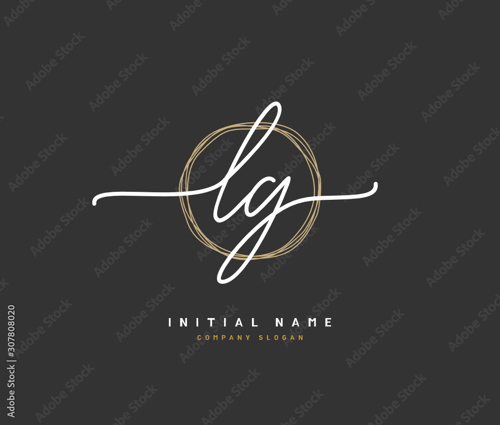 L G LG Beauty vector initial logo, handwriting logo of initial signature, wedding, fashion, jewerly, boutique, floral and botanical with creative template for any company or business. L G LG Beauty vector initial logo, handwriting logo of initial signature, wedding, fashion, jewerly, boutique, floral and botanical with creative template for any company or business.