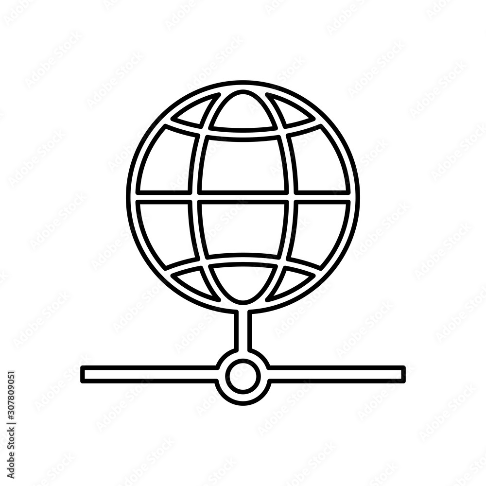sphere browser globe isolated icon sphere browser globe isolated icon