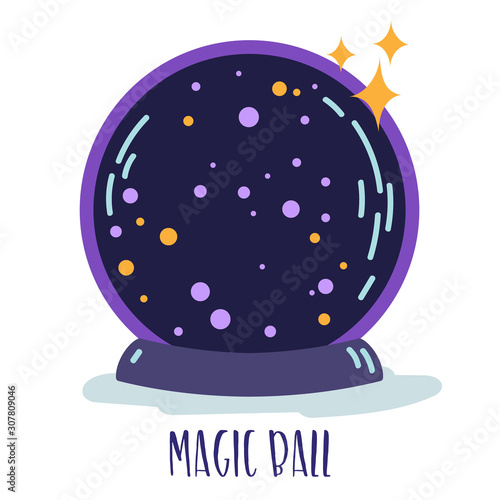 Set of magic elements