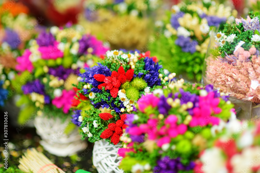 Traditional Lithuanian Easter palms known as verbos sold on Easter market in Vilnius, Lithuania Traditional Lithuanian Easter palms known as verbos sold on Easter market in Vilnius, Lithuania