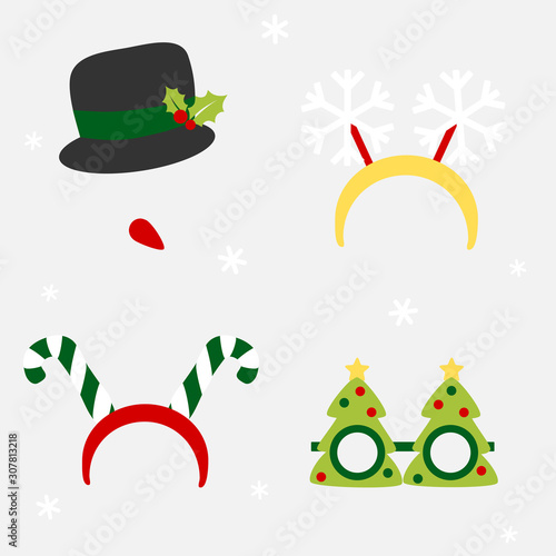 Christmas costume set - colorful