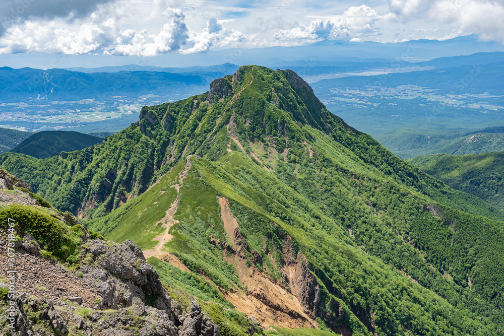 Obraz premium 八ヶ岳連峰 阿弥陀岳