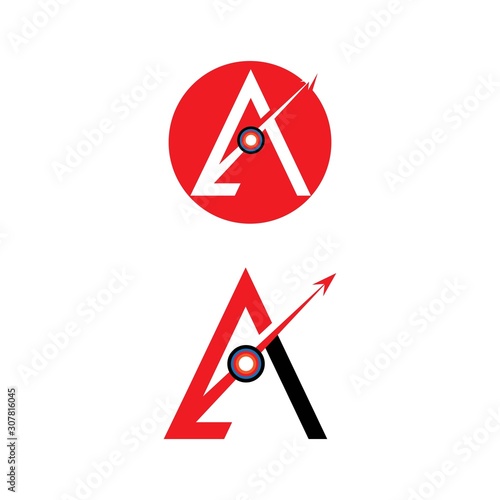 Archer icon Vector Illustration design Logo