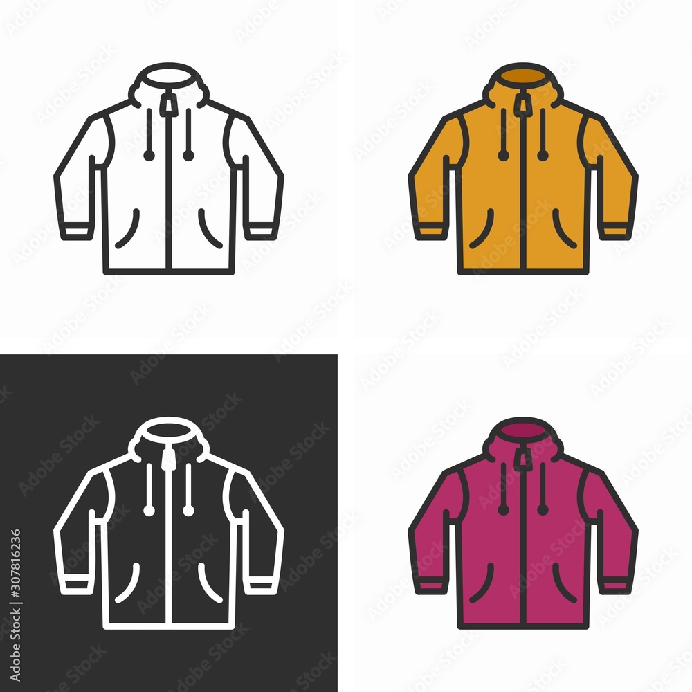 Modern long sleeve hoodie, windcheater jacket Modern long sleeve hoodie, windcheater jacket