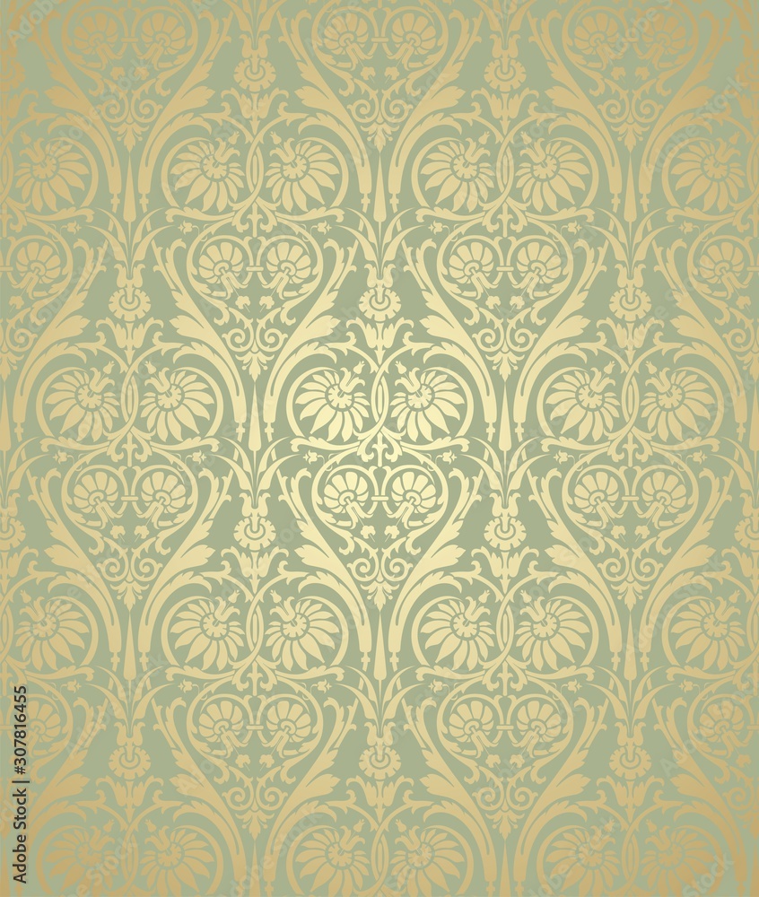 Paisley floral pattern , textile swatch , India Paisley floral pattern , textile swatch , India