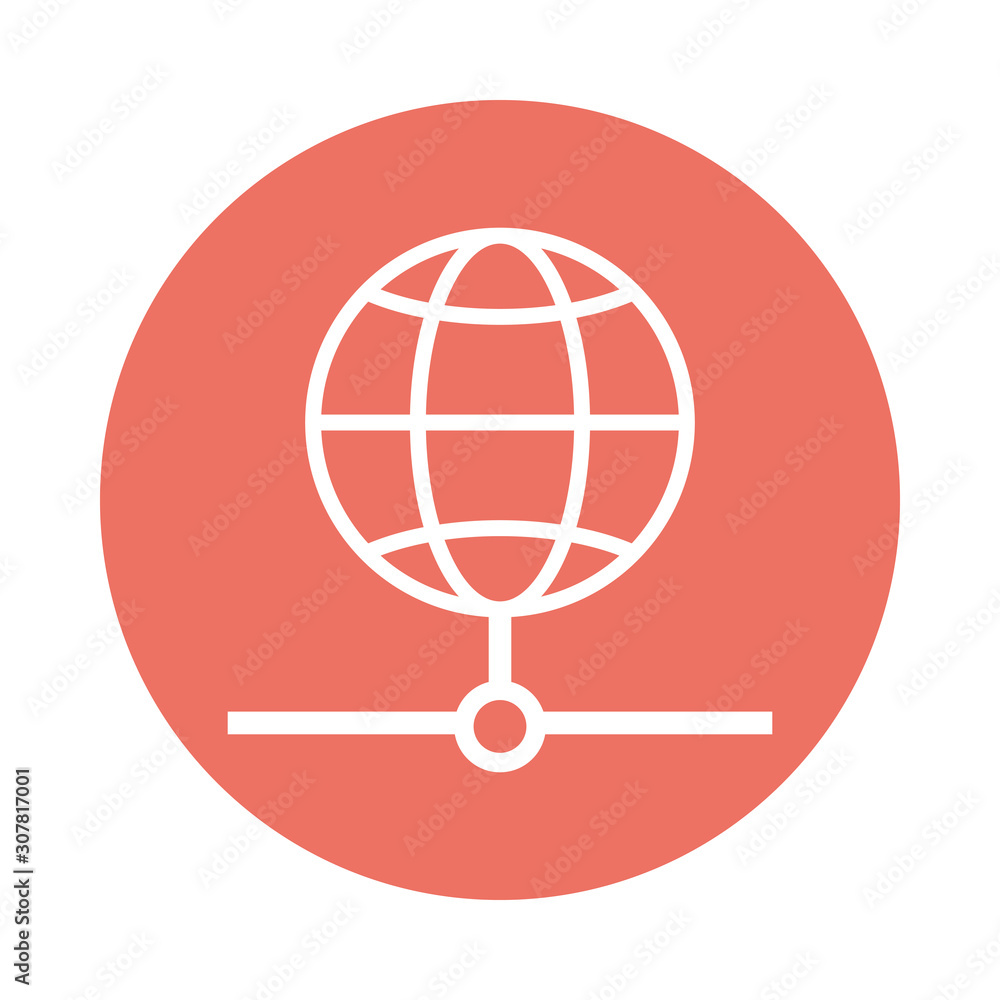 sphere browser globe isolated icon sphere browser globe isolated icon
