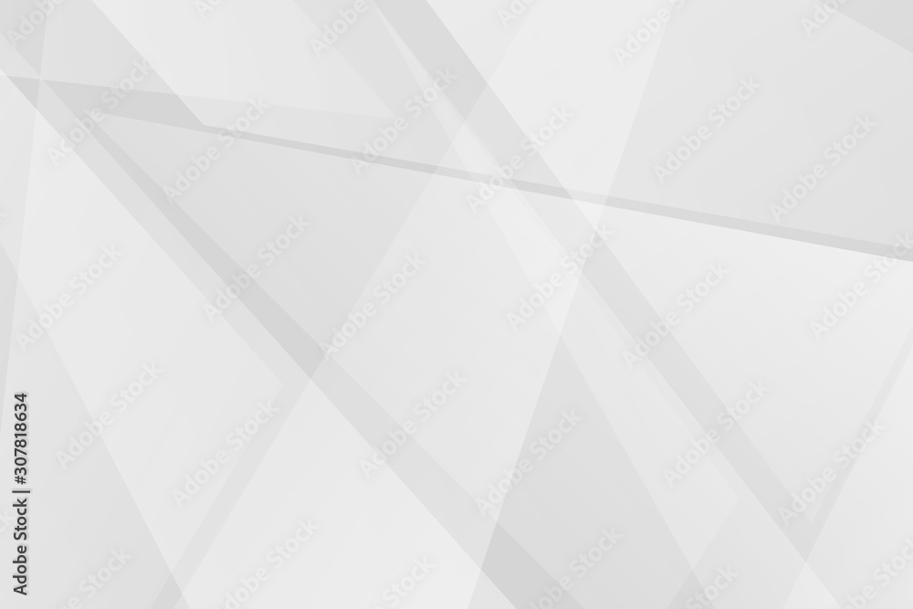 Fototapeta premium Abstract white and grey on light silver background modern design. Vector illustration EPS 10.