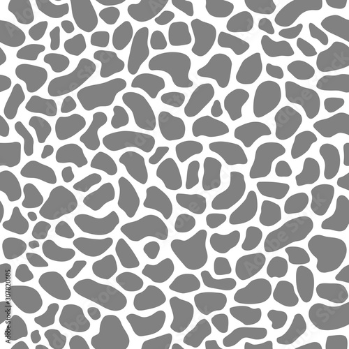 Vector seamless abstract pattern looking like natural stone pavers or leather