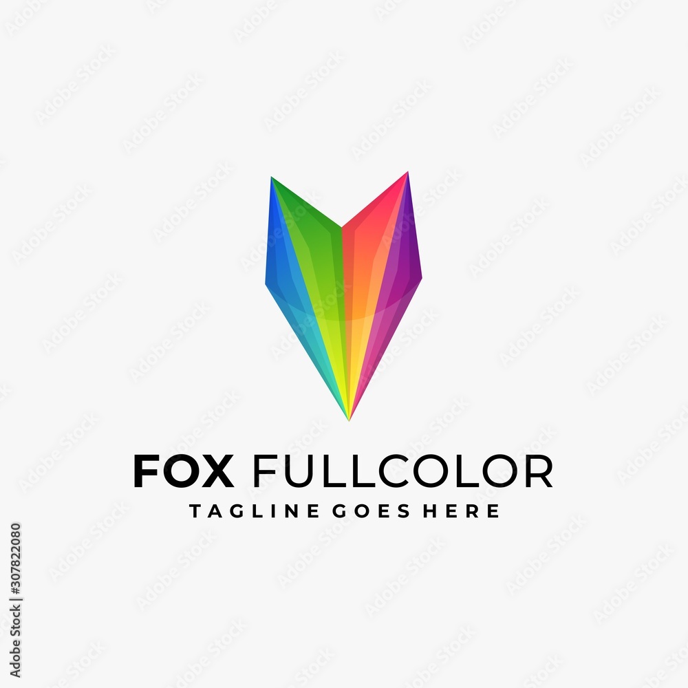 Fox Pen Illustration Vector Template Fox Pen Illustration Vector Template