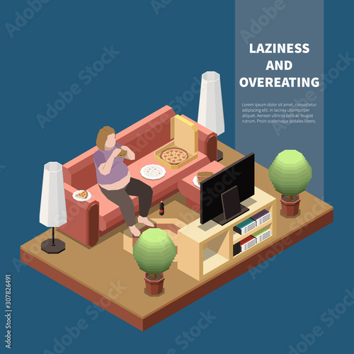 Isometric Gluttony Concept