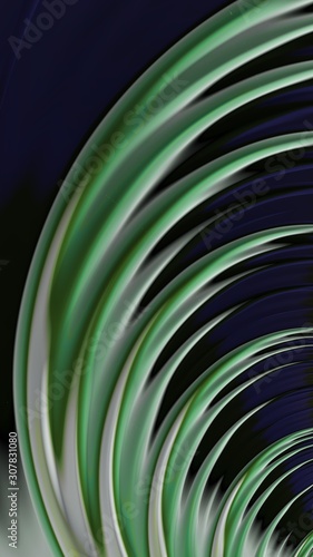Artfully 3D rendering fractal background