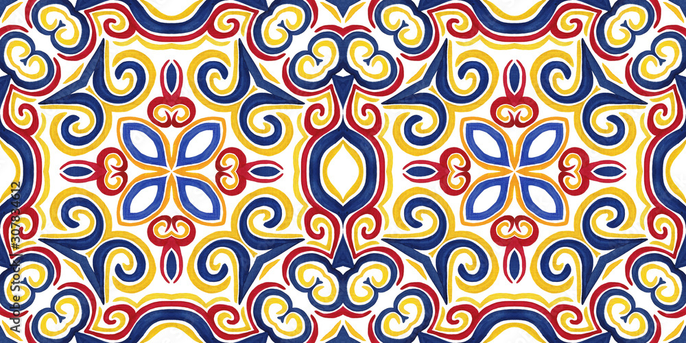 Embroidery in the traditions of Peru, Aztecs and Maya. Geometric folk ornament fabric. Colorful seamless pattern in Spanish, Mexican, African, American Indian rug. Tribal embroidery. Old carpet. Embroidery in the traditions of Peru, Aztecs and Maya. Geometric folk ornament fabric. Colorful seamless pattern in Spanish, Mexican, African, American Indian rug. Tribal embroidery. Old carpet.