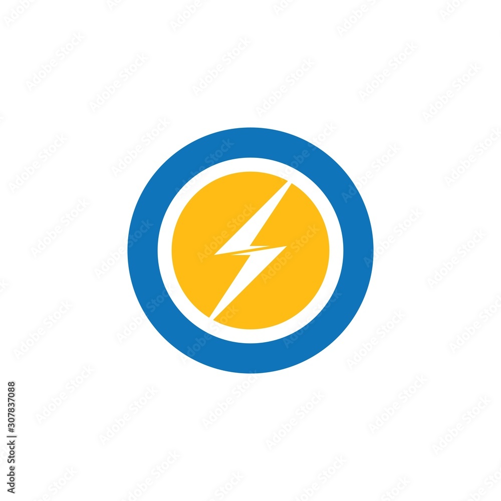 Lightning Logo Template Lightning Logo Template
