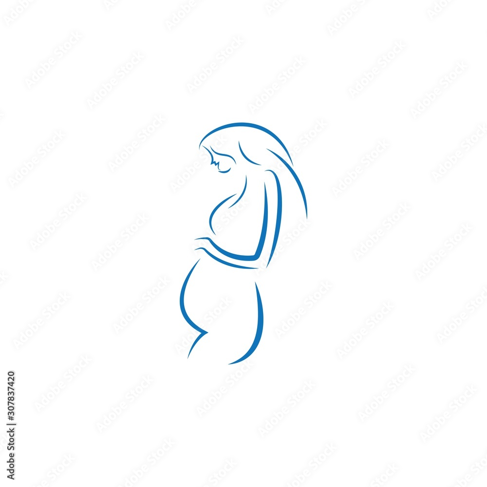Beauty pregnant women Beauty pregnant women
