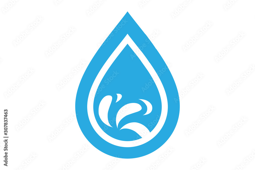 water wave icon. water drop sign. vector illustration elements water wave icon. water drop sign. vector illustration elements