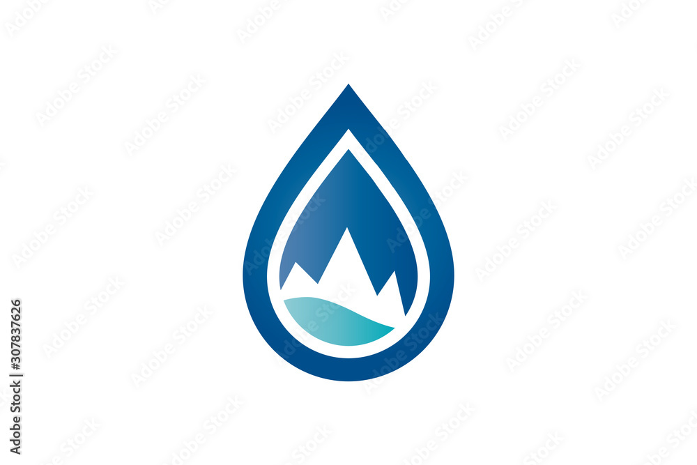 water wave icon. water drop sign. vector illustration elements water wave icon. water drop sign. vector illustration elements