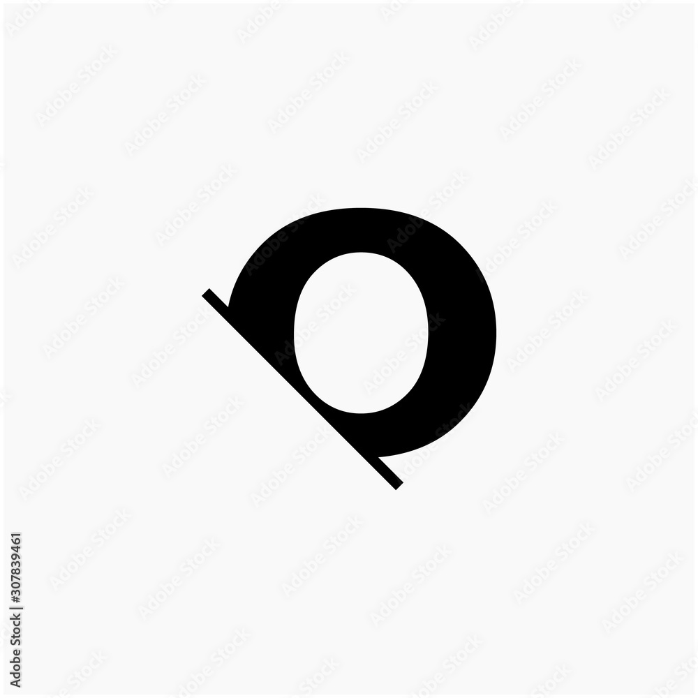 O Letter Logo Design with Creative Cut. simple design. graphic elegant and unique sliced design template Vector. - vector shadow O Letter Logo Design with Creative Cut. simple design. graphic elegant and unique sliced design template Vector. - vector shadow