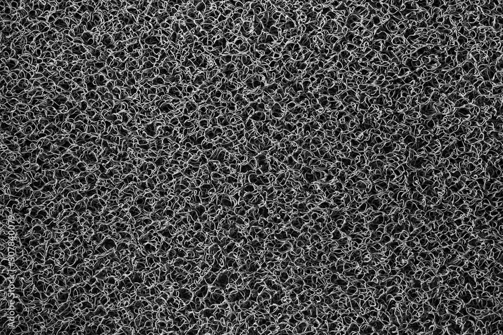 Fototapeta premium Top view of gray foot scraper texture background