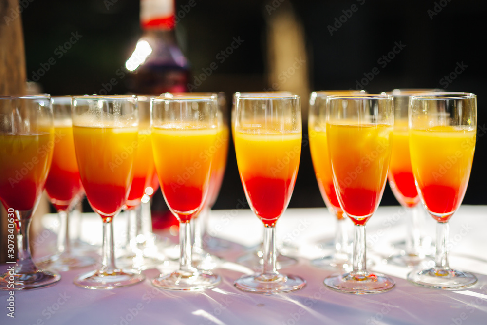 beverages at an event beverages at an event