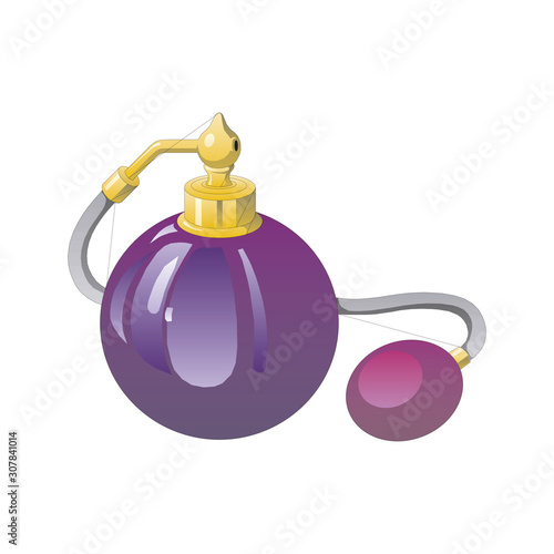Parfum icon  vector isolated on white background, logo concept of Parfum  sign on transparent background, filled black symbol