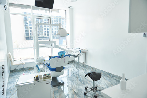 Modern dental office is prepared for visitors
