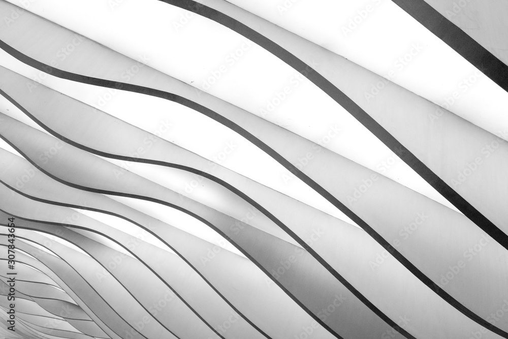 Obraz premium abstract background with black white lines