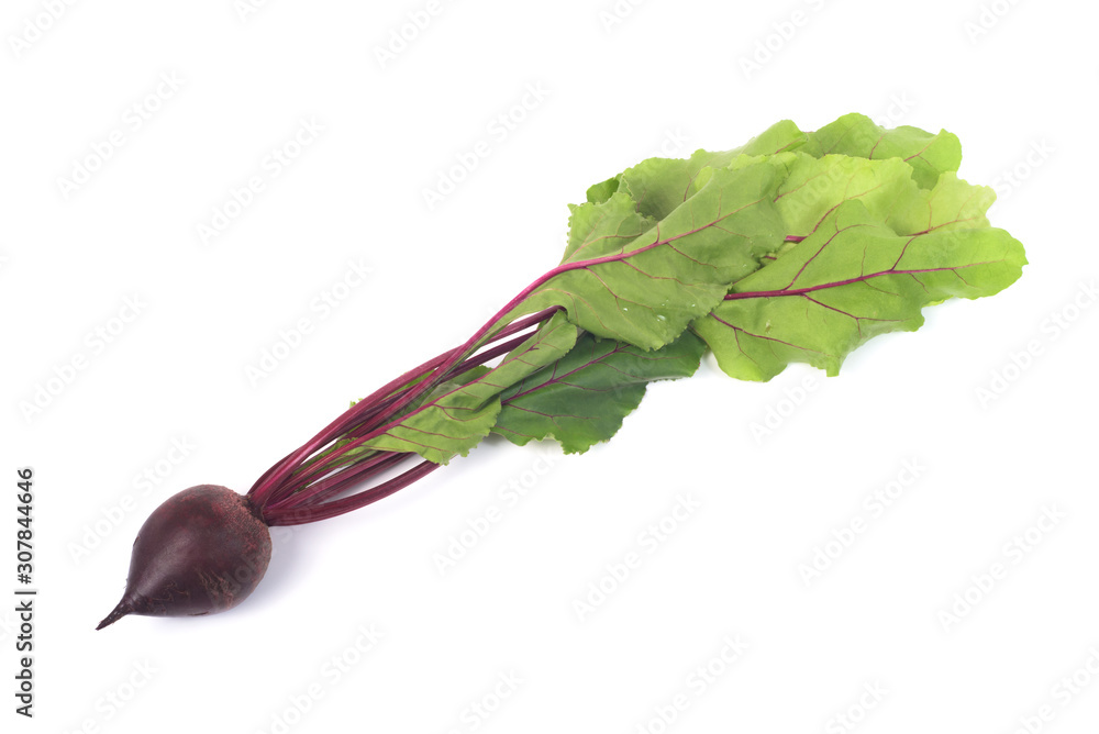 Fototapeta premium Fresh beet isolated on white