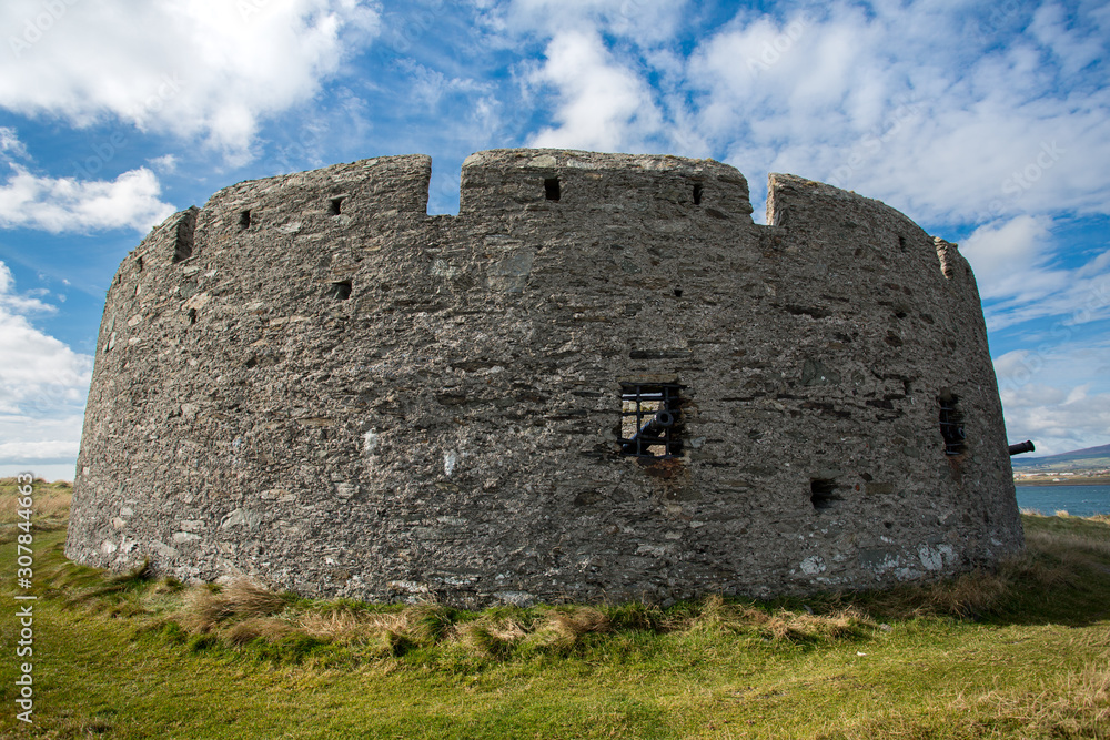 Derby Fort, St Michael's Isle, Isle of Man, British Isles Derby Fort, St Michael's Isle, Isle of Man, British Isles