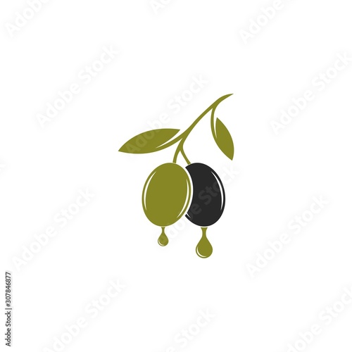 Wallpaper Mural set of Olive logo vector illustration design  Torontodigital.ca