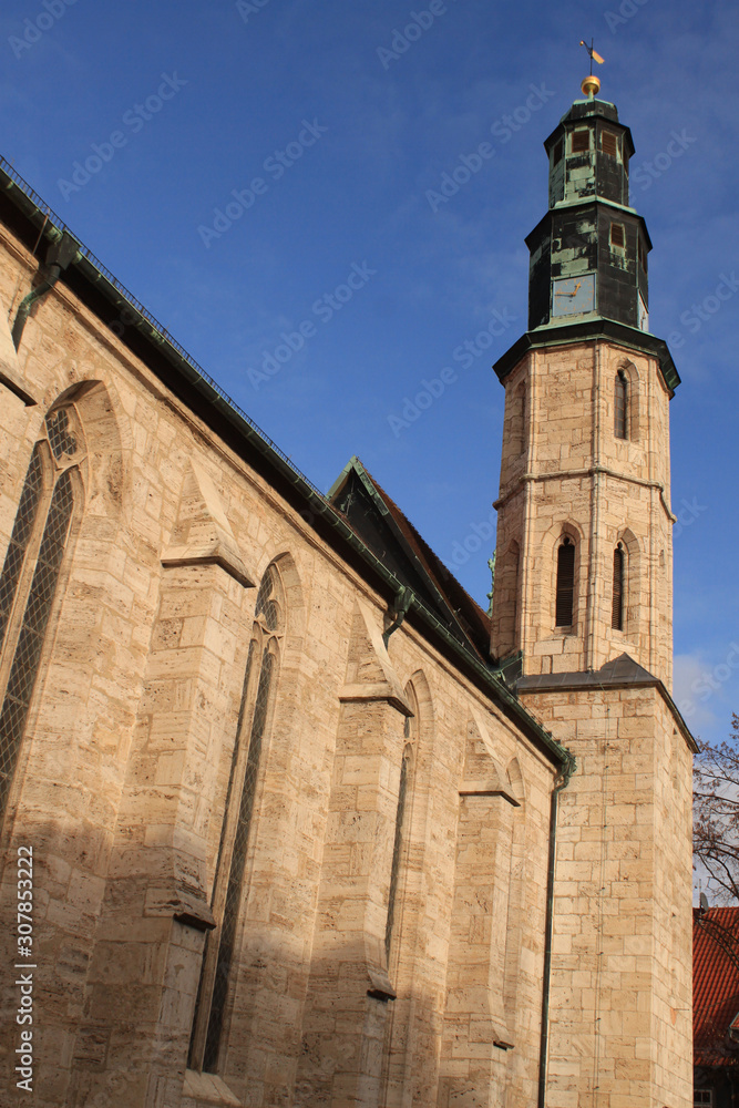 Kornmarktkirche (Bauernkriegsmuseum) im thüringischen Mühlhausen