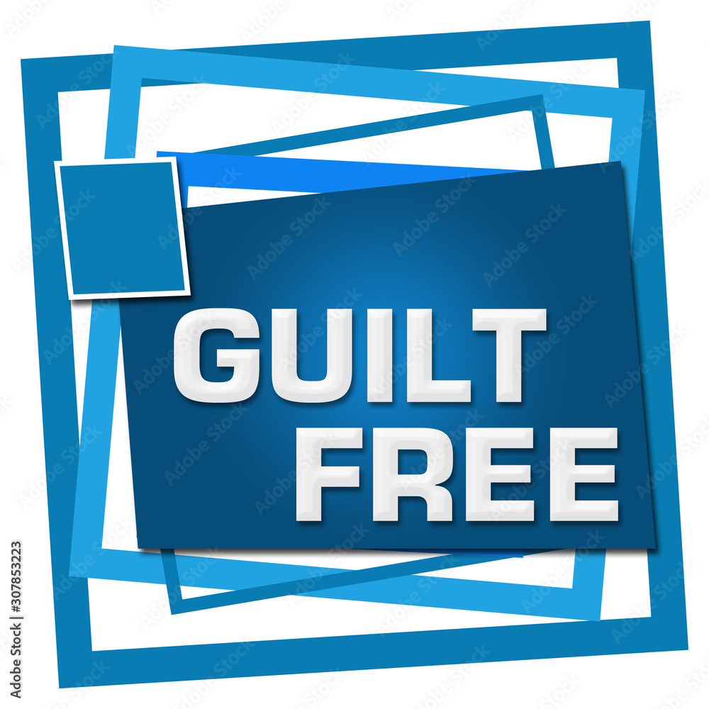 Guilt Free Blue Random Borders Square Shapes Guilt Free Blue Random Borders Square Shapes