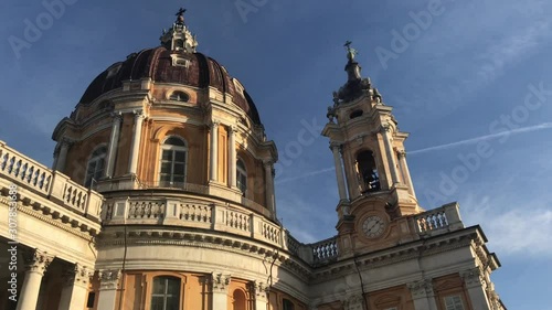 05/12/19 - Superga, Torino, Italy - The wondeful Basilica of Superga near Turin in Northen Italy photo