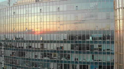 Kyiv, Ukraine. Famous travel destination Eastern Europe country. Video 4k footage. Aerial drone top vie.