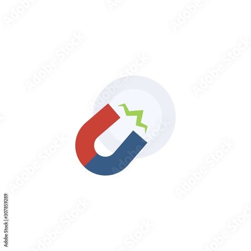 Attract creative icon. From Social Media Marketing icons collection. Isolated Attract sign on white background