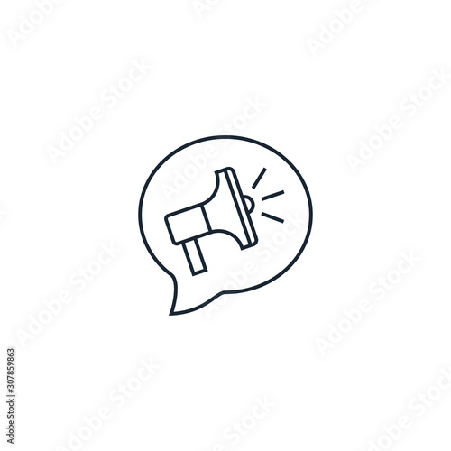 Call To Action creative icon. From Social Media Marketing icons collection. Isolated Call To Action sign on white background