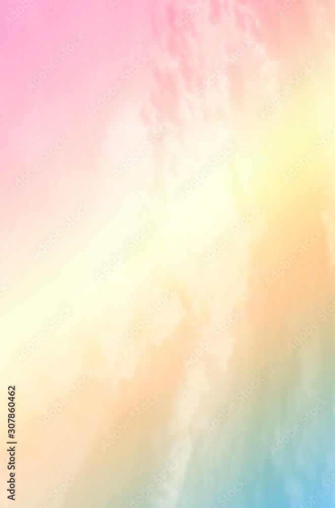Soft Cloud sky subtle background pastel gradient color for sky cloud nature abstract background .	