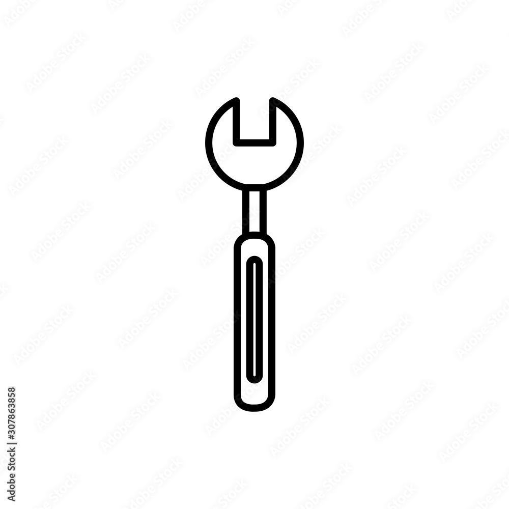 wrench design, Construction work repair reconstruction industry build and project theme Vector illustration wrench design, Construction work repair reconstruction industry build and project theme Vector illustration