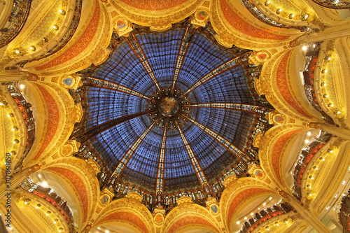 Photography Lafayette Dome Paris