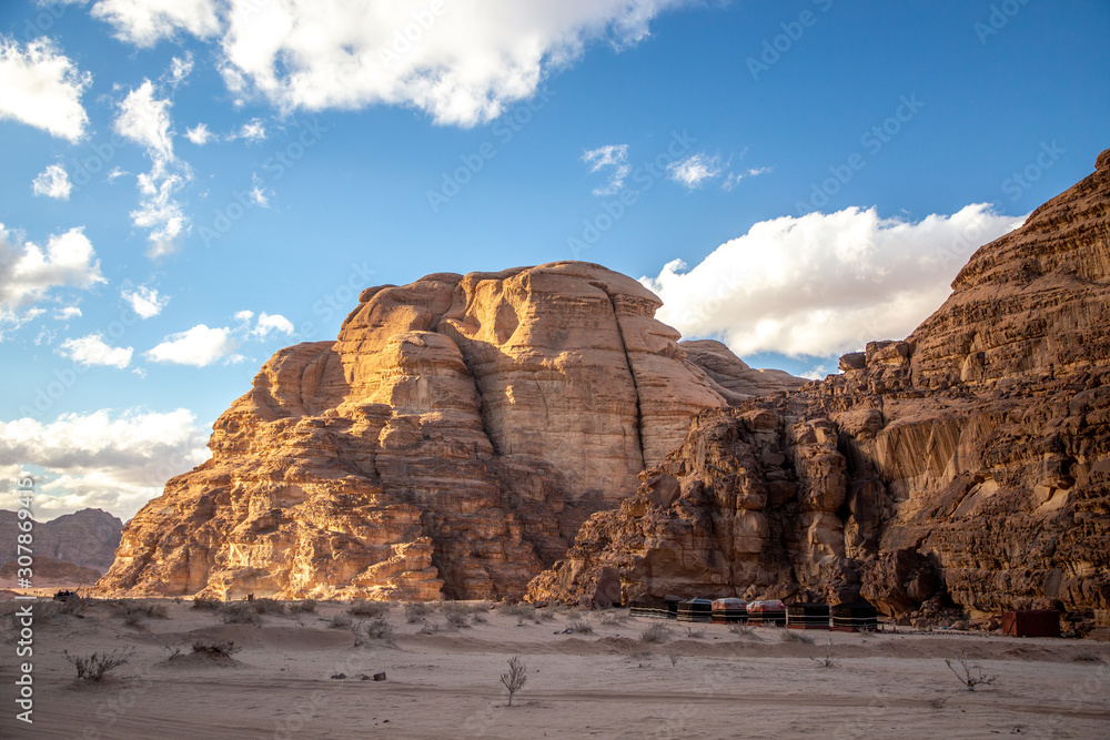 Fototapeta premium Wadi Rum desert (reserve), Jordan.