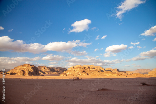 Wadi Rum desert  reserve   Jordan.