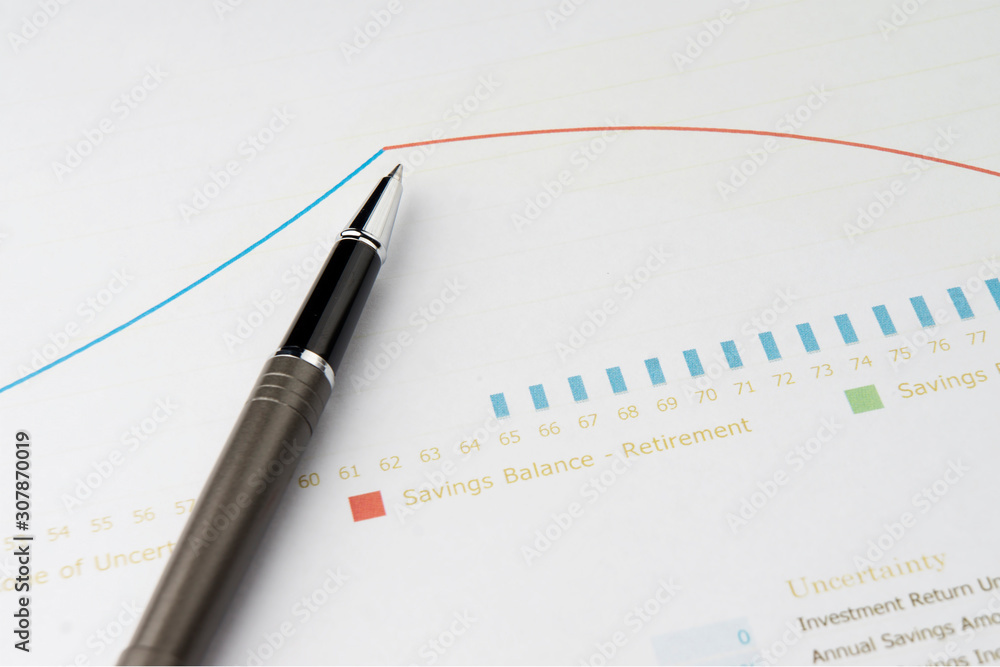 Saving Balance Graph - Retirement Saving Balance Graph - Retirement