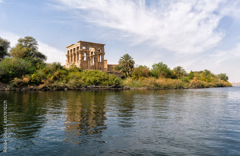 Philae egyptian temple in aswan nile river Philae egyptian temple in aswan nile river