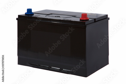 acid battery on a white background,car battery ,isolated,battery sales