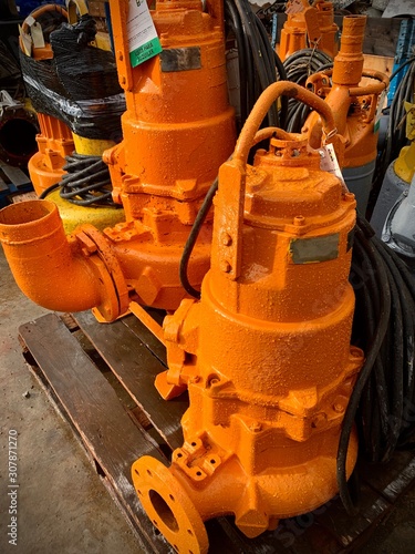 heavy industrial electric water pumps