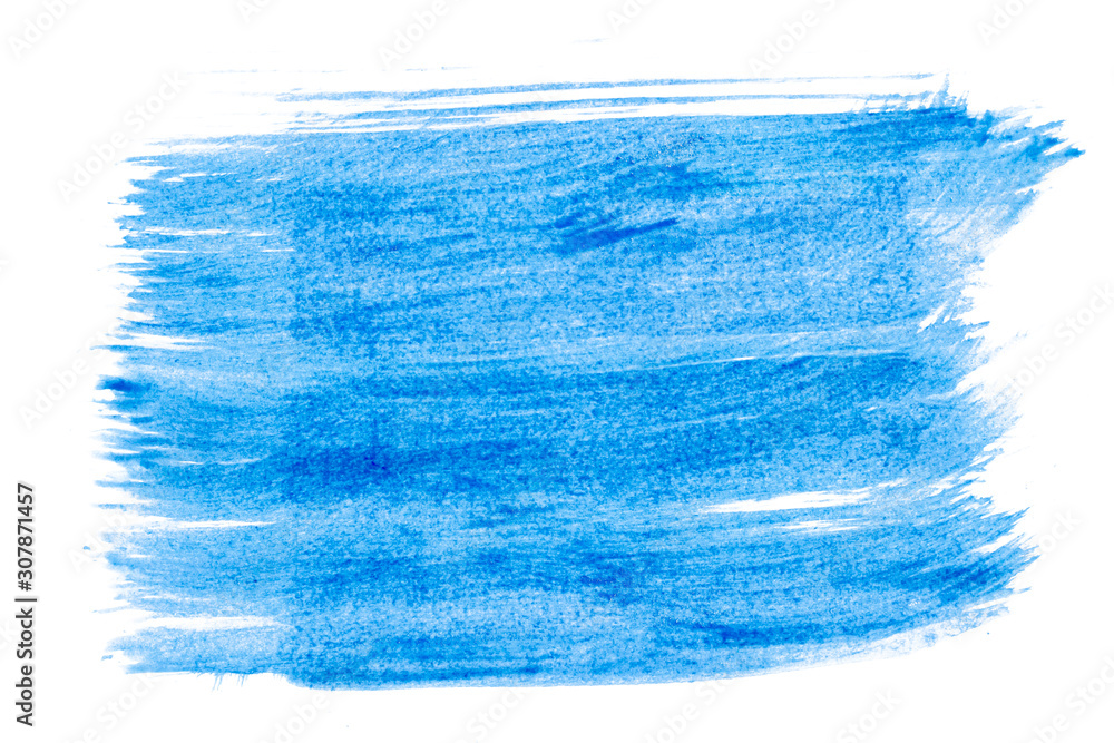Fototapeta premium Blue watercolor