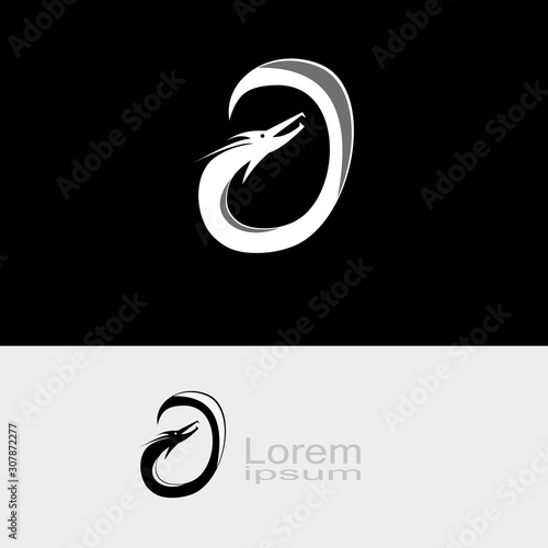 dragon icon logo