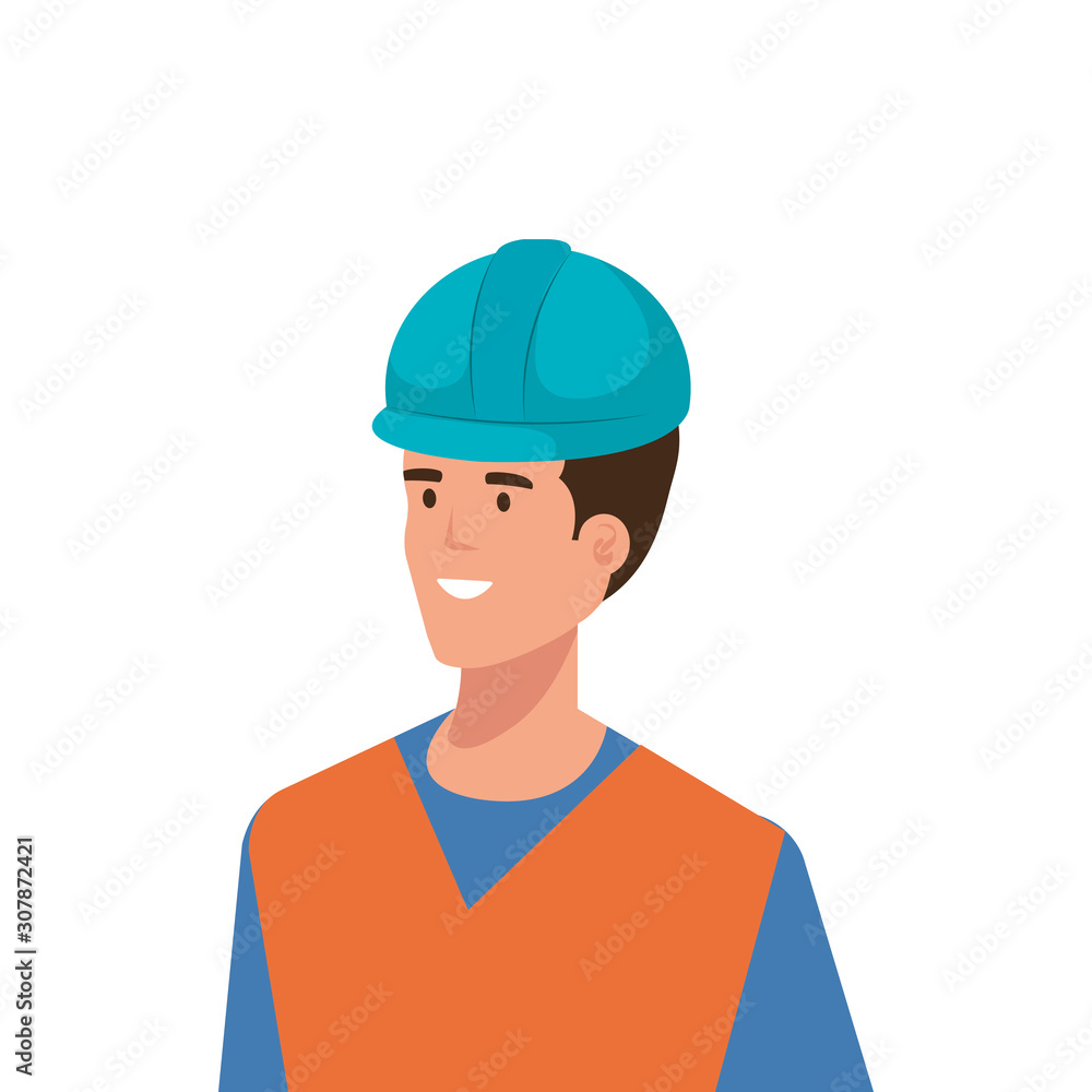 Builder man design, Construction work repair reconstruction industry build and project theme Vector illustration Builder man design, Construction work repair reconstruction industry build and project theme Vector illustration